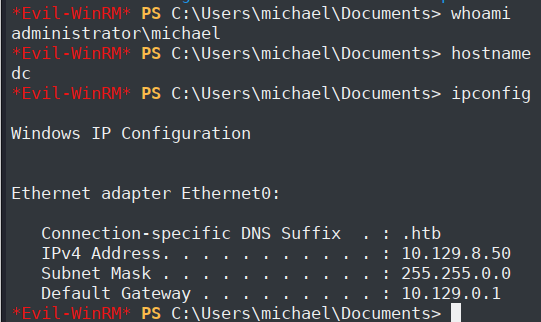 Proof of Concept for Michael Access