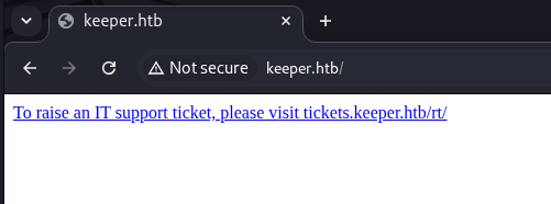 Website vhost redirect